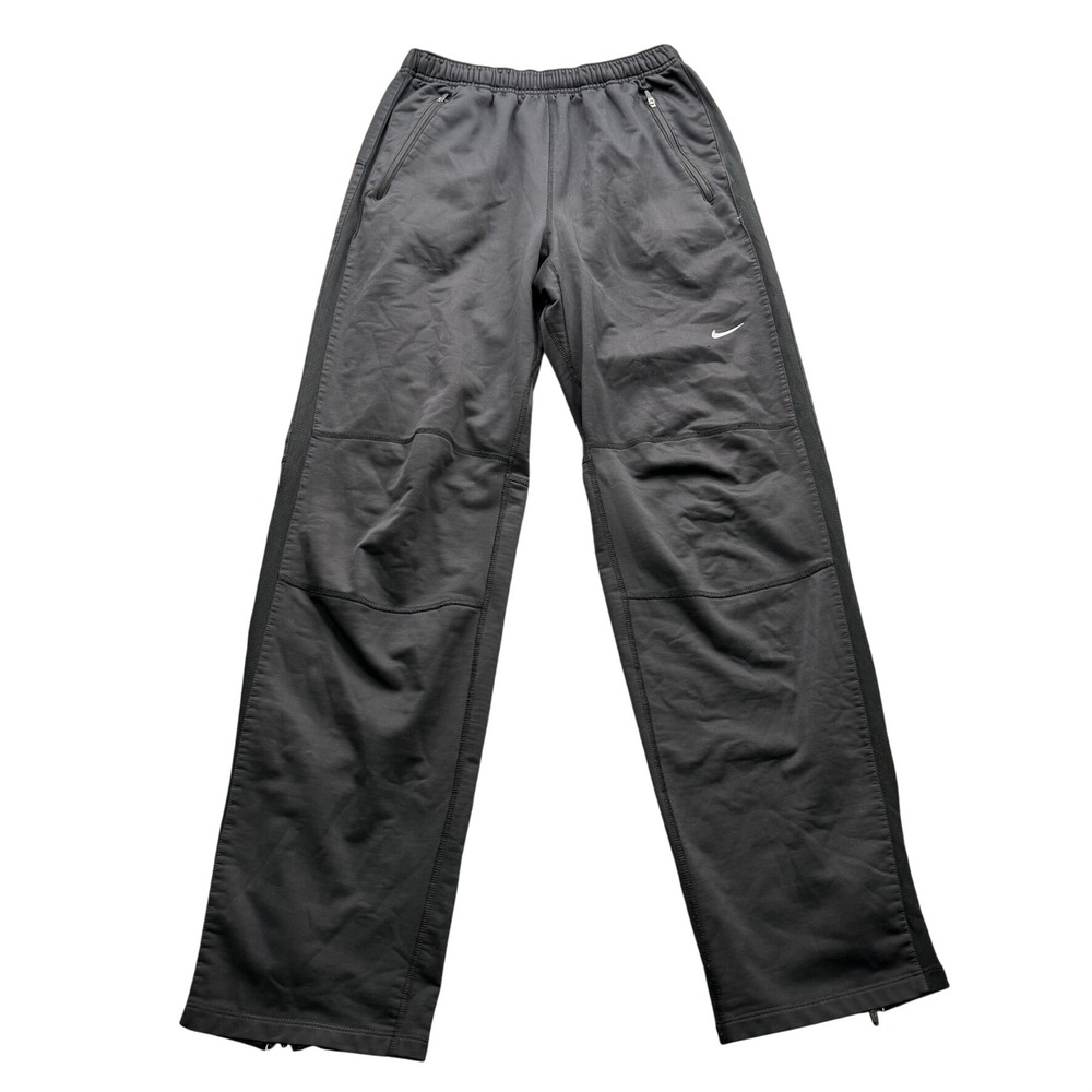 Nike Jogger Pants Men's Size M Black Dri-Fit Athletic Training Gymwear